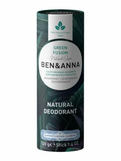 Vartalonhoito|Vartalonhoito-Ben & Anna Deodorant Stick Green Fusion -deodorantti 40 g WHITE