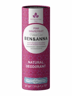 Vartalonhoito-Ben & Anna Deodorant Stick Grapefruit -deodorantti 40 g PINK