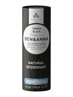 Vartalonhoito|Vartalonhoito-Ben & Anna Deodorant Stick Urban -deodorantti 40 g BLACK