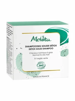Hiustenhoito-Melvita Detox Solid -palashampoo 55 g