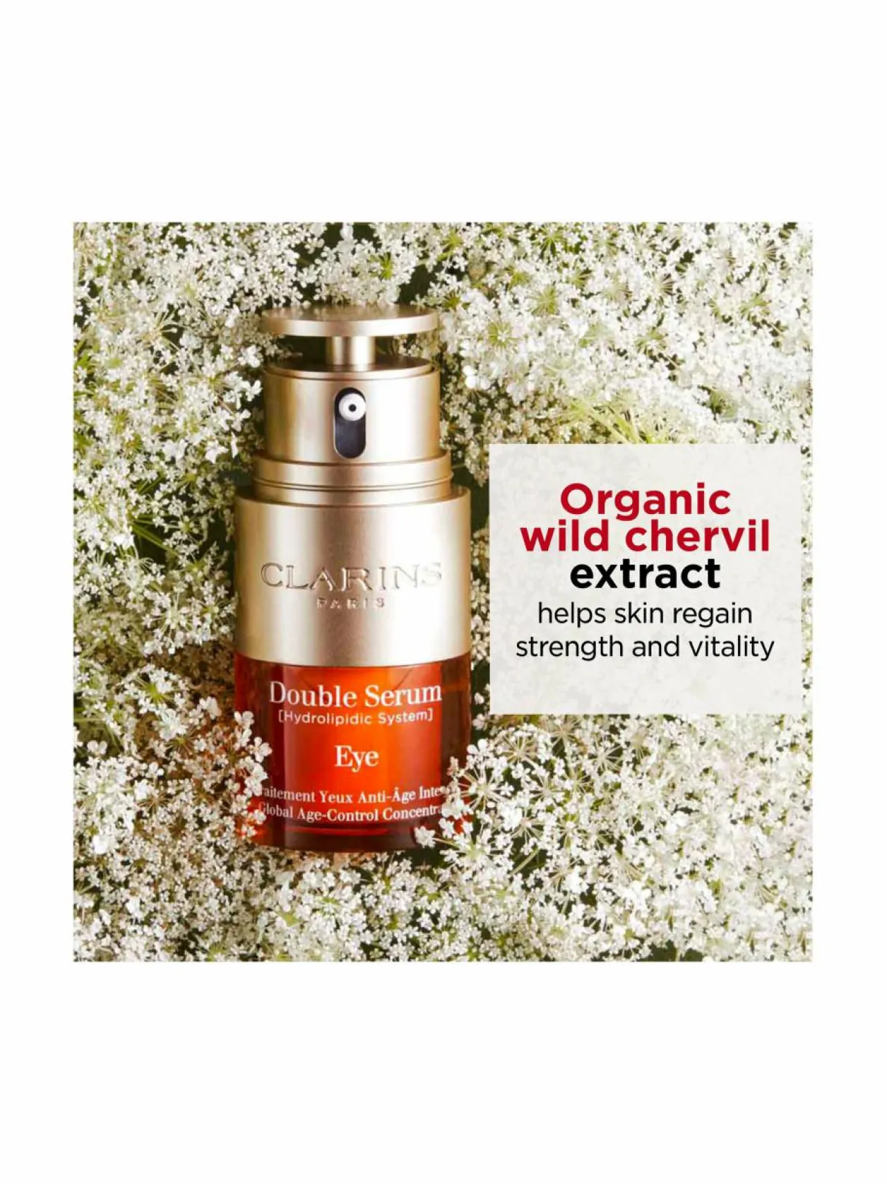 Kasvojenhoito-Clarins Double Serum Eye -silmänympärysalueen seerumi 20 ml