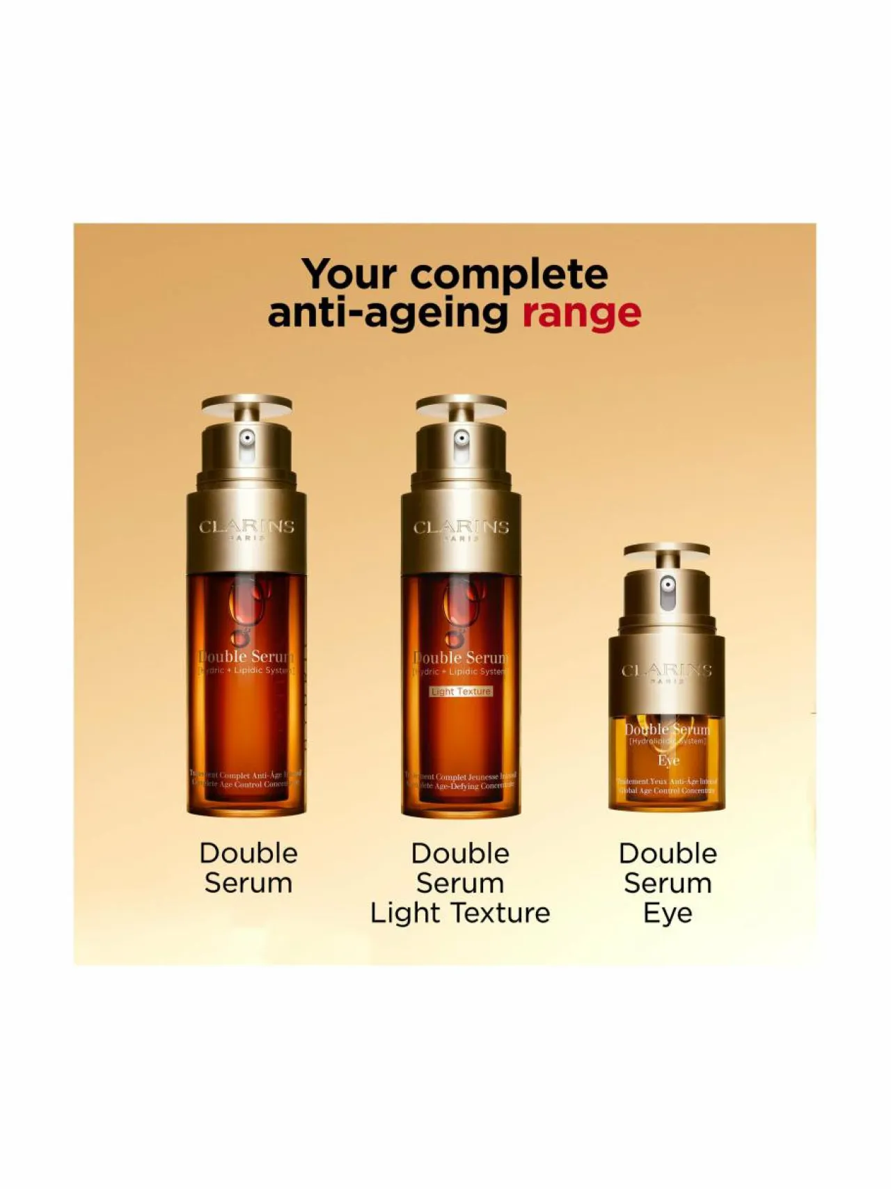 Kasvojenhoito-Clarins Double Serum Eye -silmänympärysalueen seerumi 20 ml