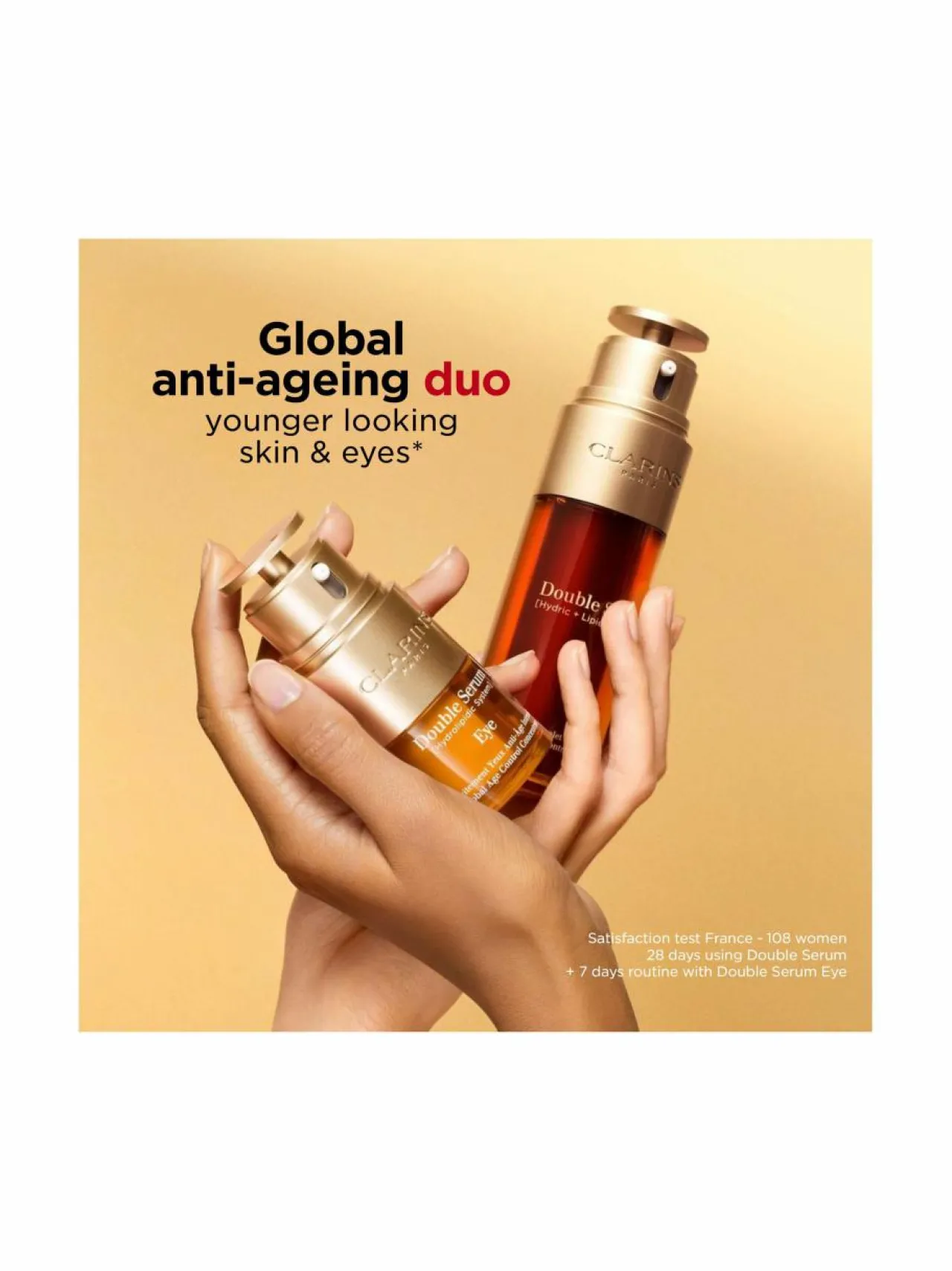 Kasvojenhoito-Clarins Double Serum Eye -silmänympärysalueen seerumi 20 ml