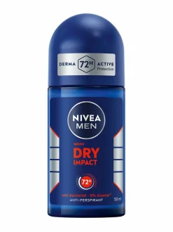 Deodorantit-NIVEA MEN Dry Impact Deo Roll-on -antiperspirantti, 50ml