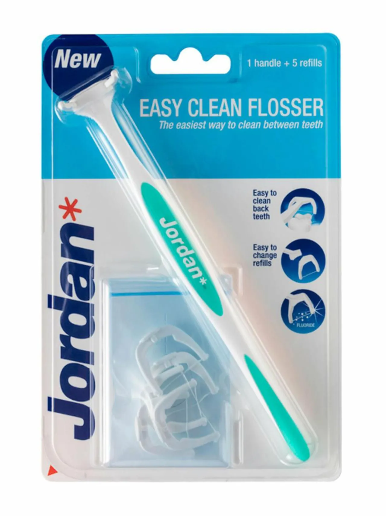 Erikoistuotteet-Jordan Easy Clean Flosser Teeth Floss -hammaslankain