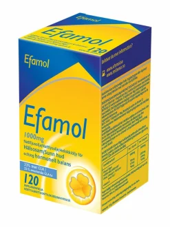 Vitamiinit-Efamol Helokkiöljy+E-vitamiini -ravintolisä 120 kaps./1000 mg