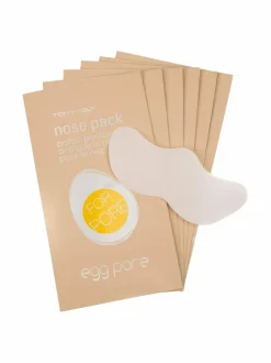Kasvojenhoito-TONYMOLY Egg Pore Nose Pack Package -ihohuokosten puhdistuslaput 7 kpl