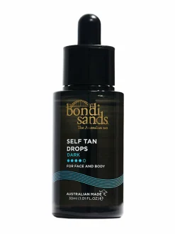 Aurinkotuotteet-Bondi Sands Face Drops Dark -itseruskettavat tipat, 30 ml