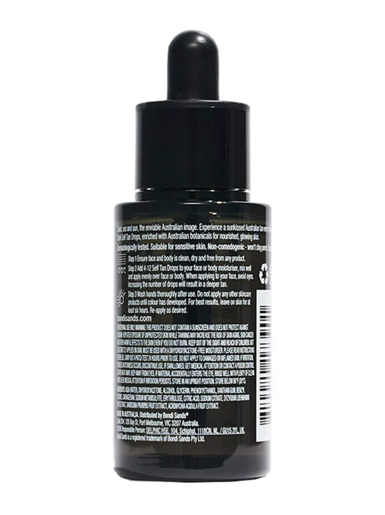 Aurinkotuotteet-Bondi Sands Face Drops Dark -itseruskettavat tipat, 30 ml