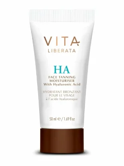 Aurinkotuotteet|Aurinkotuotteet-Vita Liberata Face tanning moisturiser with hyaluronic acid -itseruskettava kasvovoide