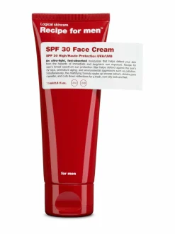 Kasvojenhoito-Recipe for men Facial Moisturizer SPF 30 -aurinkovoide,75 ml