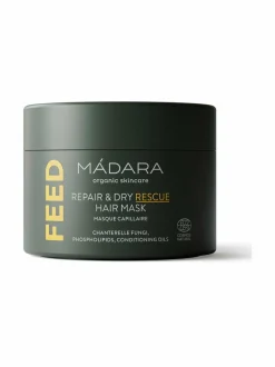 Hiustenhoito|Hiustenhoitotuotteet-Madara Feed Repair & Dry Rescue Hair Mask -hiusmaski 180 ml