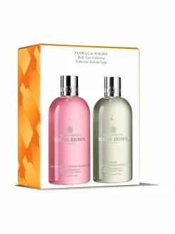 Tuoksupakkaukset-Molton Brown Floral & Woody Body Care Collection -suihkugeelipakkaus, 2 x 300 ml MULTICO
