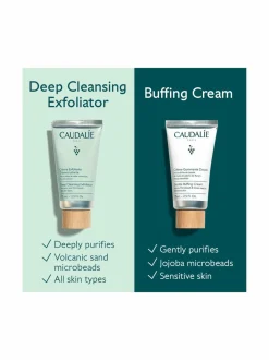 Kasvojenhoito-Caudalie Gentle Buffing Cream -kuorintavoide