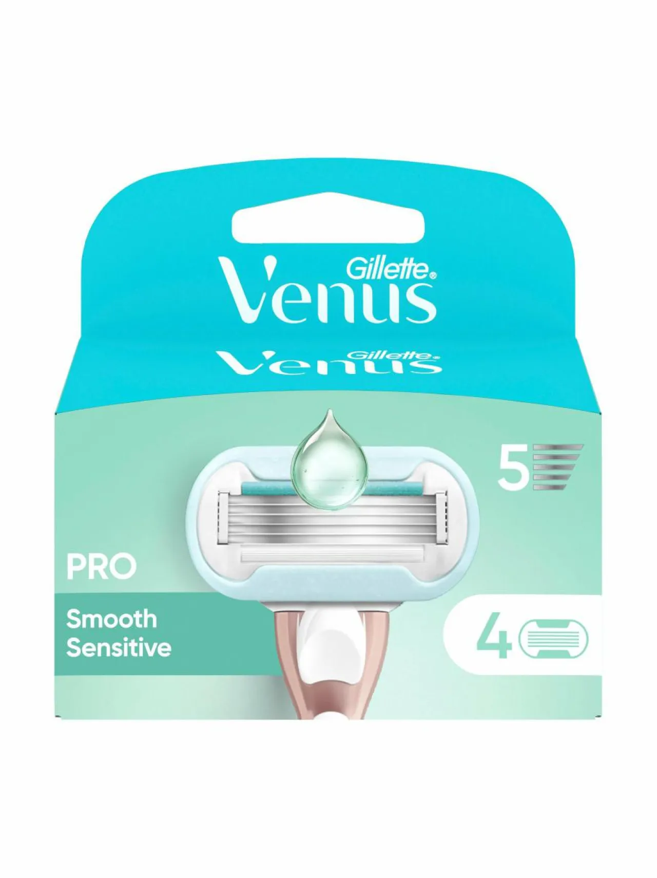 Vartalonhoito-Gillette Venus Venus Extra Smooth Sensitive -vaihtoterä 4 kpl