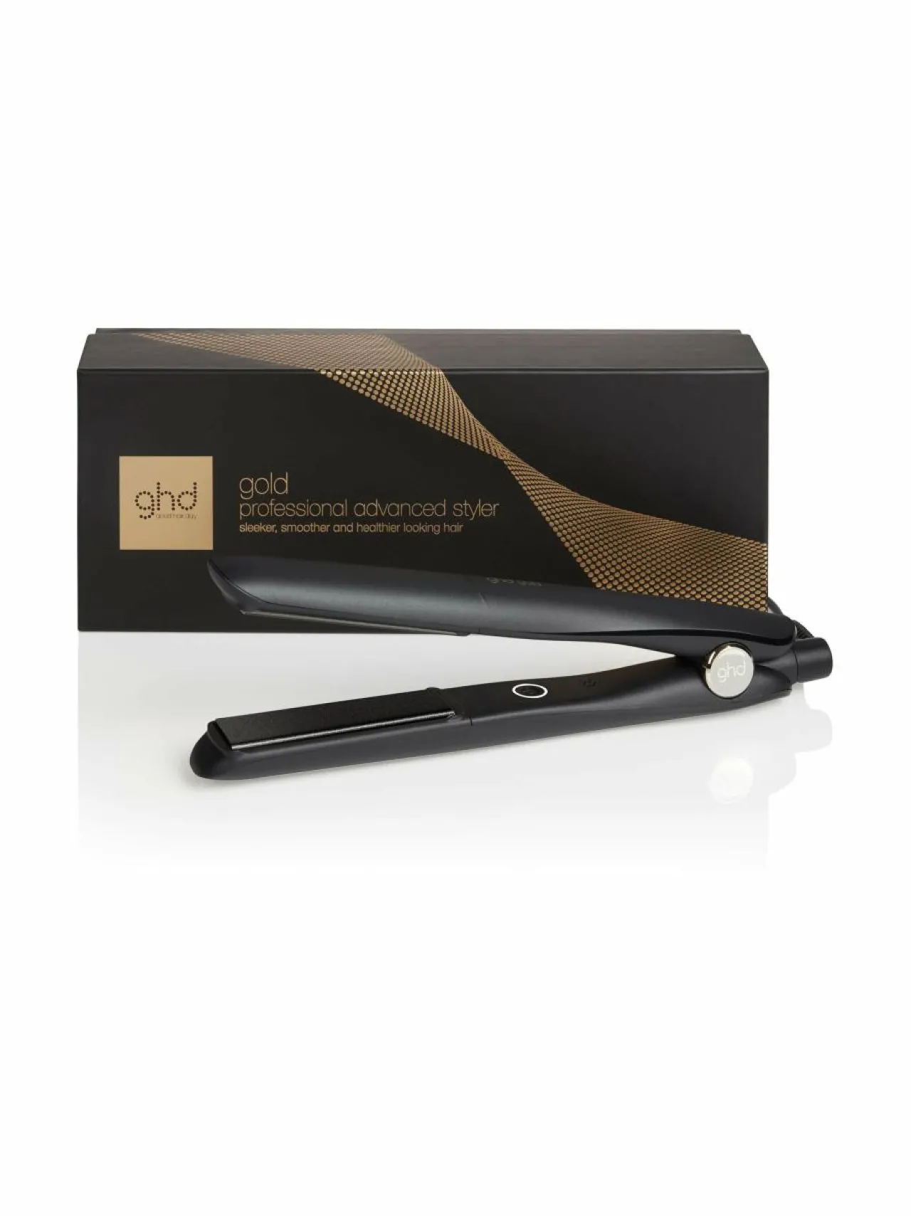 Hiustenhoitolaitteet-GHD Gold-muotoilurauta MUSTA