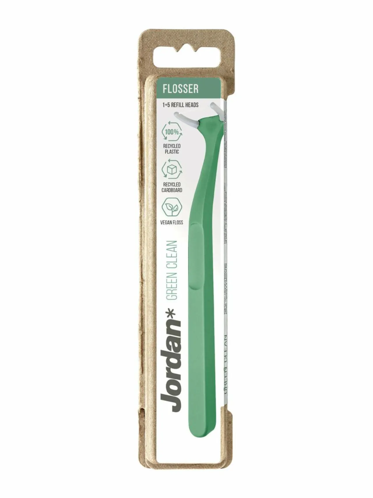 Erikoistuotteet-Jordan Green Clean Flosser -hammaslankain