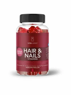 Vitamiinit-VitaYummy Hair & Nails Raspberry -ravintolisä
