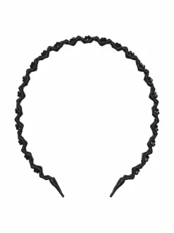 Hiustarvikkeet-Invisibobble HAIRHALO True Dark Sparkle -hiuspanta MUSTA