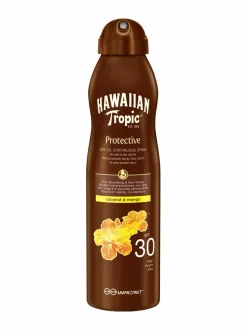 Aurinkotuotteet-Hawaiian Tropic Hawaiian Dry Oil Coco & Mango C-spray SPF 30 -aurinkosuojaöljy 180 ml