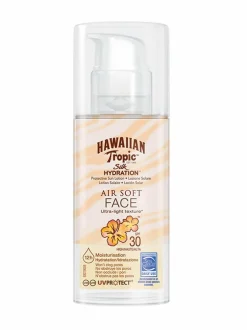 Aurinkotuotteet-Hawaiian Tropic Hawaiian Silk H Air Soft Face SPF 30 -aurinkosuojavoide kasvoille 50 ml