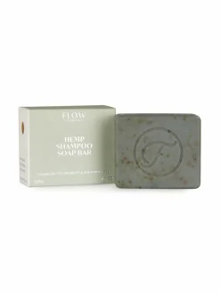 Hiustenhoito|Hiustenhoitotuotteet-Flow Cosmetics Hemp Shampoo Soap Bar - Balancing for Dandruff and Scalp Problems -hiussaippua120 g