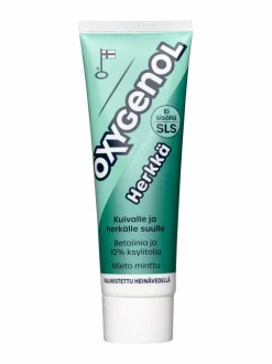 Hammastahnat-OXYGENOL Herkkä -hammastahna 75 ml