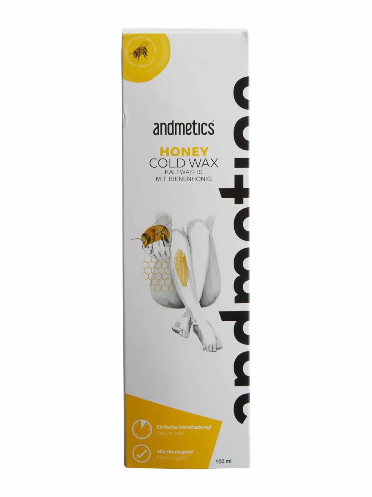 Vartalonhoito-Andmetics Honey Cold Wax- kylmävaha VAR_1