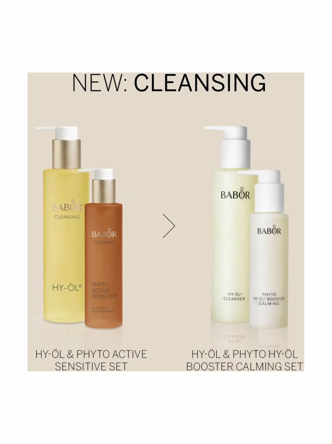Ihonhoitopakkaukset-Babor HY-ÖL & Phyto HY-ÖL Booster Calming Set -ihonhoitopakkaus