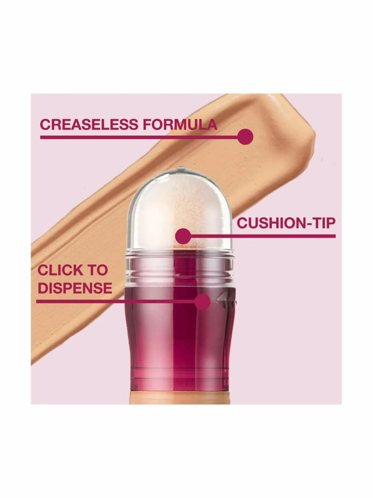 Kasvot-Maybelline Instant Eraser Concealer -peitevoide