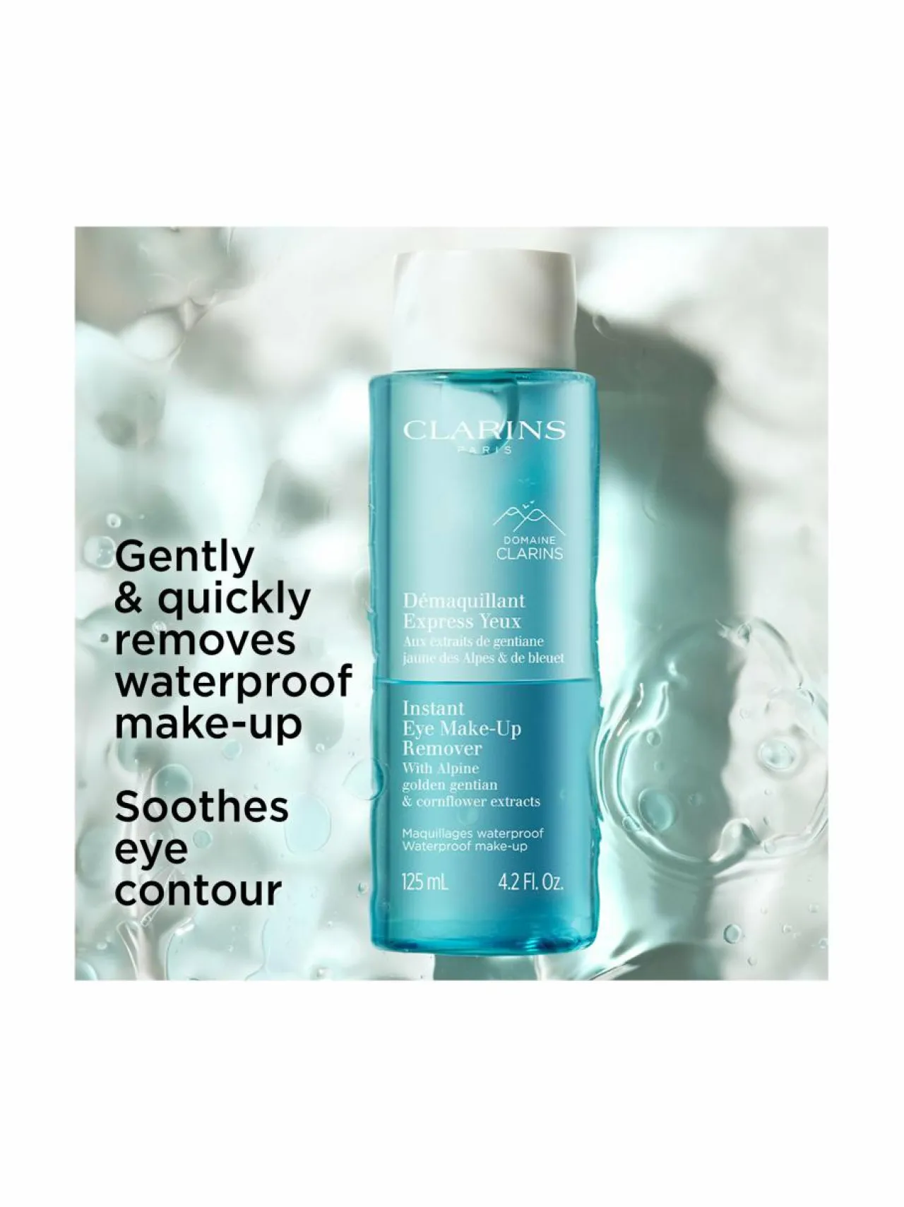 Kasvojenhoito-Clarins Instant Eye Make-Up Remover -silmämeikinpuhdistusaine