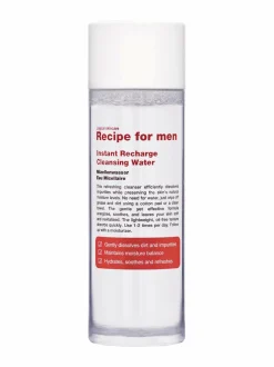 Kasvojenhoito-Recipe for men Instant Recharge Cleansing Water -puhdistusvesi