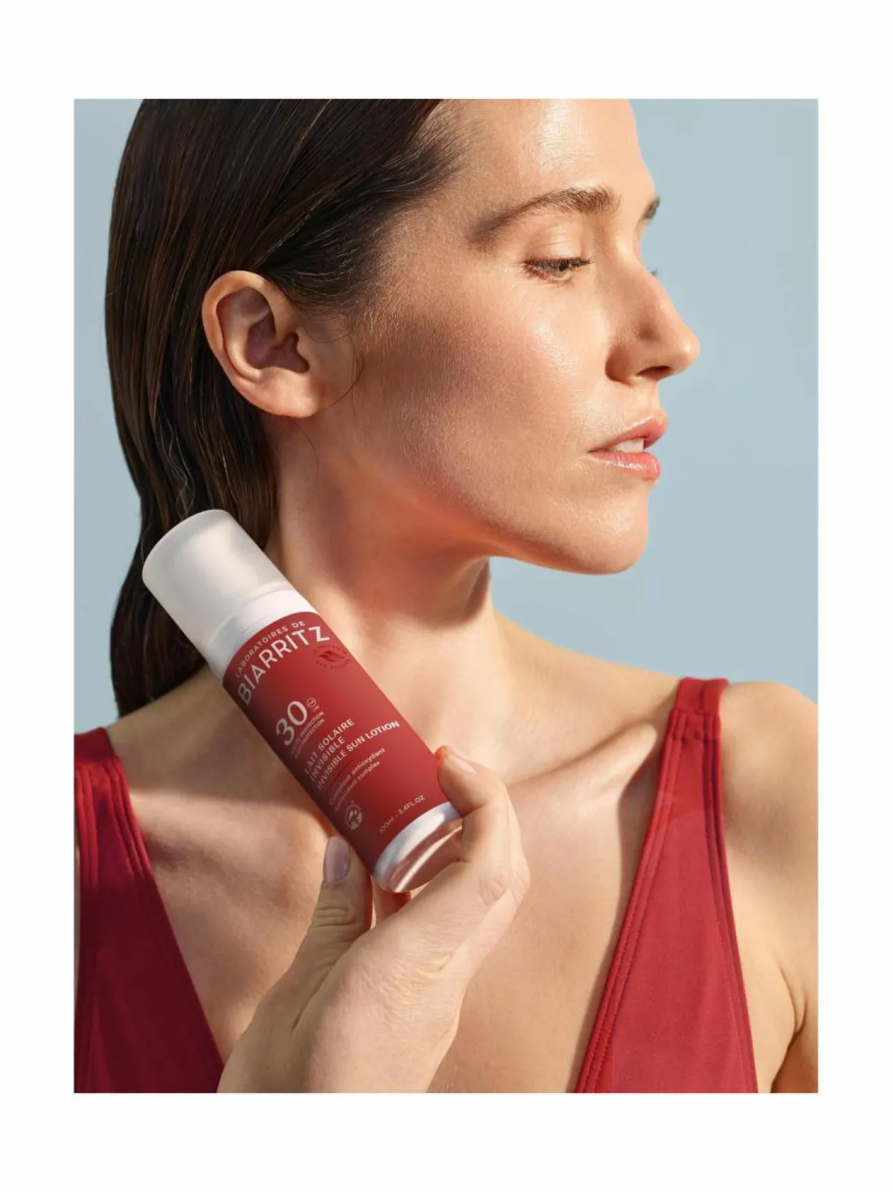 Aurinkotuotteet-Laboratoires de Biarritz Invisible Milk SPF30 -auringonsuojavoide