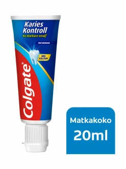 Hammastahnat-Colgate Karies Kontroll- matkakokoinen hammastahna 20 ml