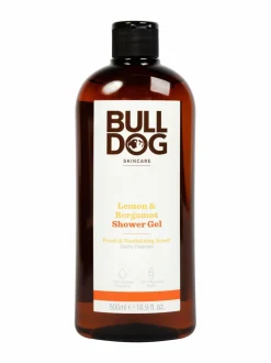 Miehet-Bulldog Natural Skincare Lemon & Bergamot Shower Gel -suihkugeeli 500 ml