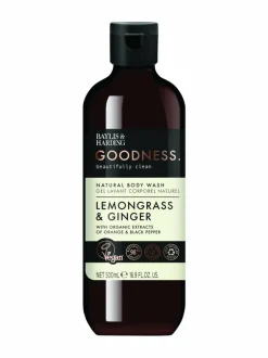 Vartalonhoito-Baylis & Harding Lemongrass & Ginger -suihkugeeli 500 ml NOCOL