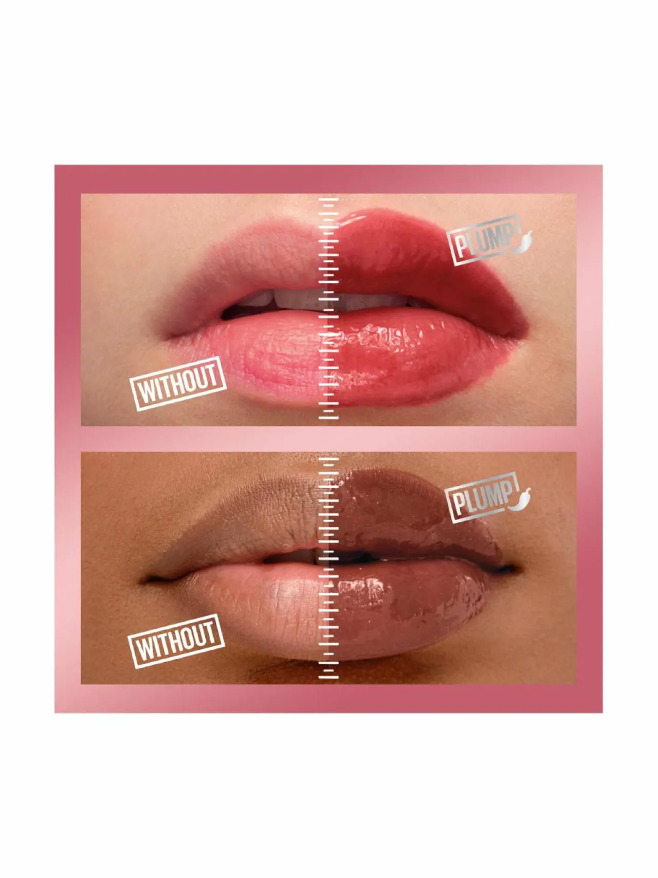 Huulet-Maybelline Lifter Plump Lipgloss -täyteläisyyttä antava huulikiilto