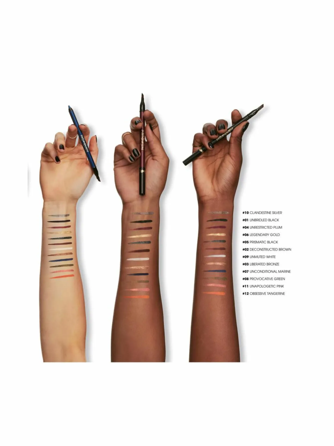 Silmät-Yves Saint Laurent Lines Liberated Eye Pencil -vedenkestävä silmänrajauskynä