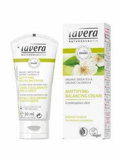 Kasvojenhoito-Lavera Mattifying Balancing Cream -voide 50 ml