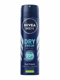 Deodorantit-NIVEA MEN Men Dry Fresh Deo Spray -suihkeantiperspirantti 150 ml