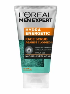 Kasvojenhoito-L'ORÉAL MEN EXPERT Men Expert Face Scrub Against Clogged Pores -kuorintageeli 100 ml