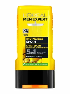 Vartalonhoito-L'ORÉAL MEN EXPERT Men Expert Invincible Sport 5in1 -suihkugeeli, 300ml