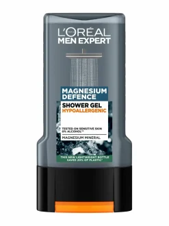 Vartalonhoito|Vartalonhoito-L'ORÉAL MEN EXPERT Men Expert Magnesium Defense Hypoallergenic -suihkugeeli, 300 ml