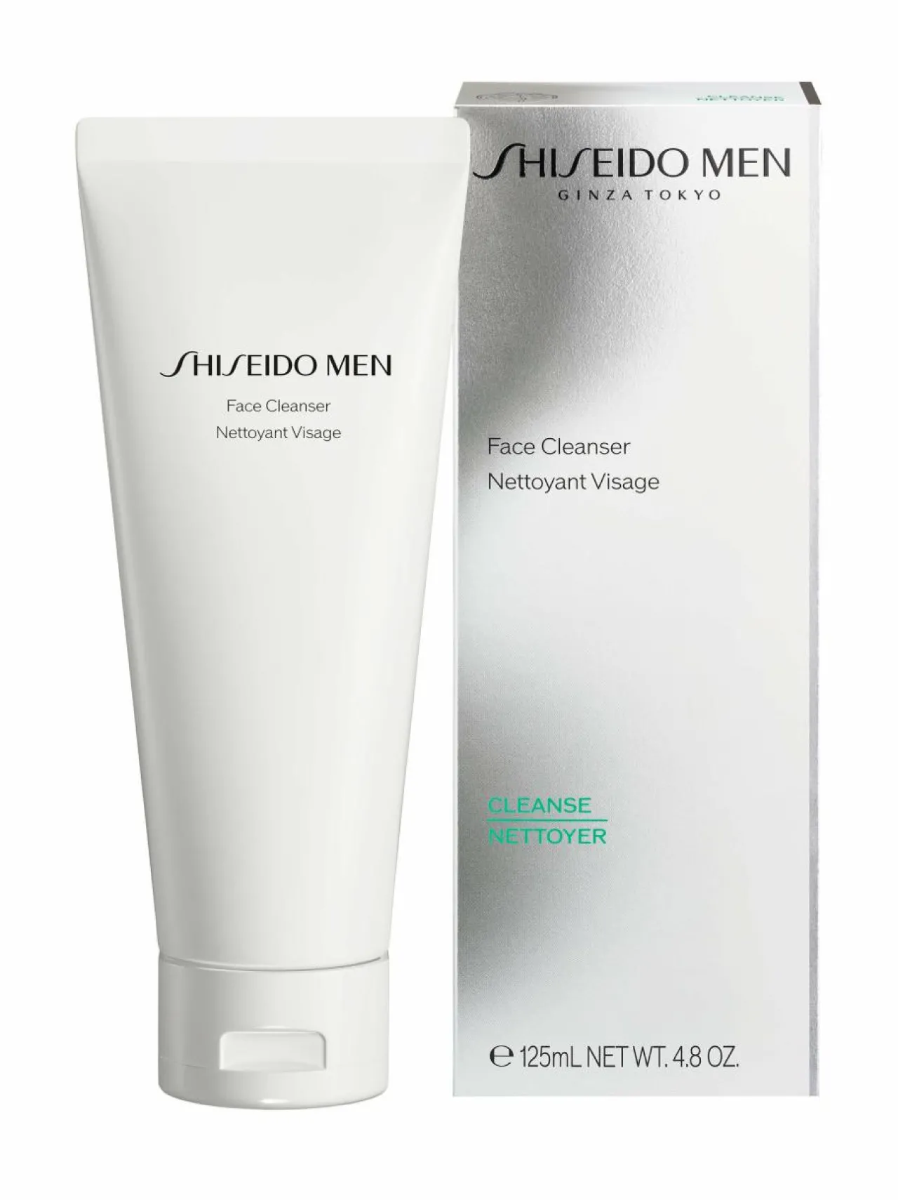 Kasvojenhoito-Shiseido Men Face Cleanser -puhdistusvaahto 125 ml
