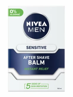 Kasvojenhoito-NIVEA MEN Men Sensitive After Shave Balm -balsami 100 ml