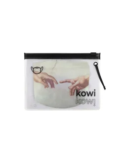 Kasvomaskit-Kowi Kowi Michelangelo Hands of God and Adam - Kasvomaski BEIGE