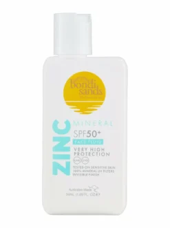 Aurinkotuotteet-Bondi Sands Mineral Face Fluid SPF50+ -aurinkovoide kasvoille