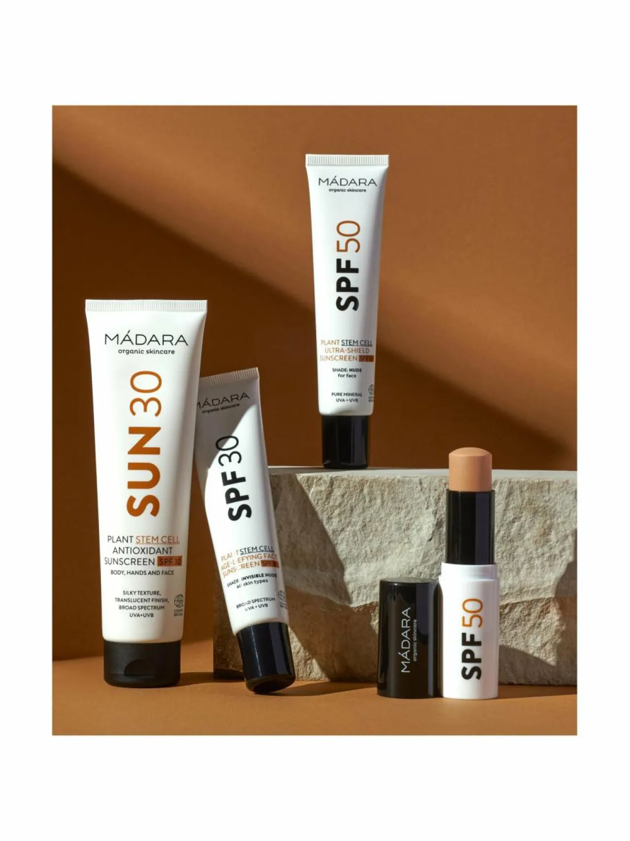 Aurinkotuotteet|Aurinkotuotteet-Madara Mineral SPF50 Sunscreen Stick -aurinkopuikko