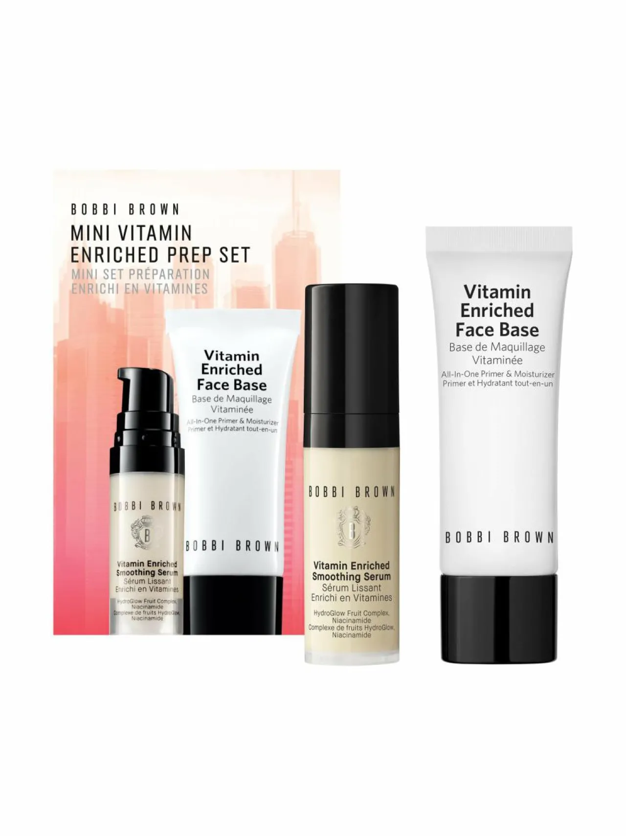 Meikkipakkaukset-Bobbi Brown Mini Vitamin Enriched Prep Set -ihonhoitopakkaus
