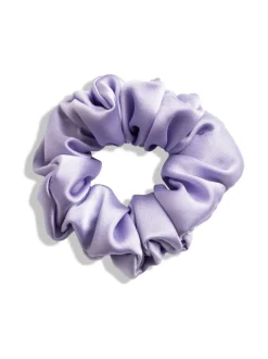 Hiustarvikkeet-Upcycle with Jing Mulberry Silk Scrunchie -hiusdonitsi - vaaleanvioletti LIGHT PURPLE